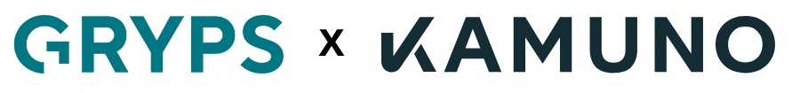 Logos von Gryps und Kamuno